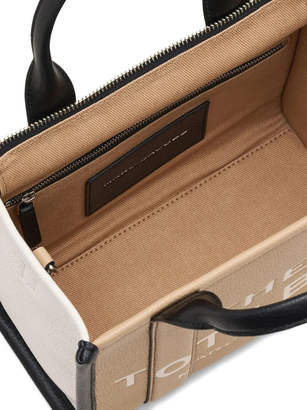 COLOR BLOCK SMALL TOTE BAG