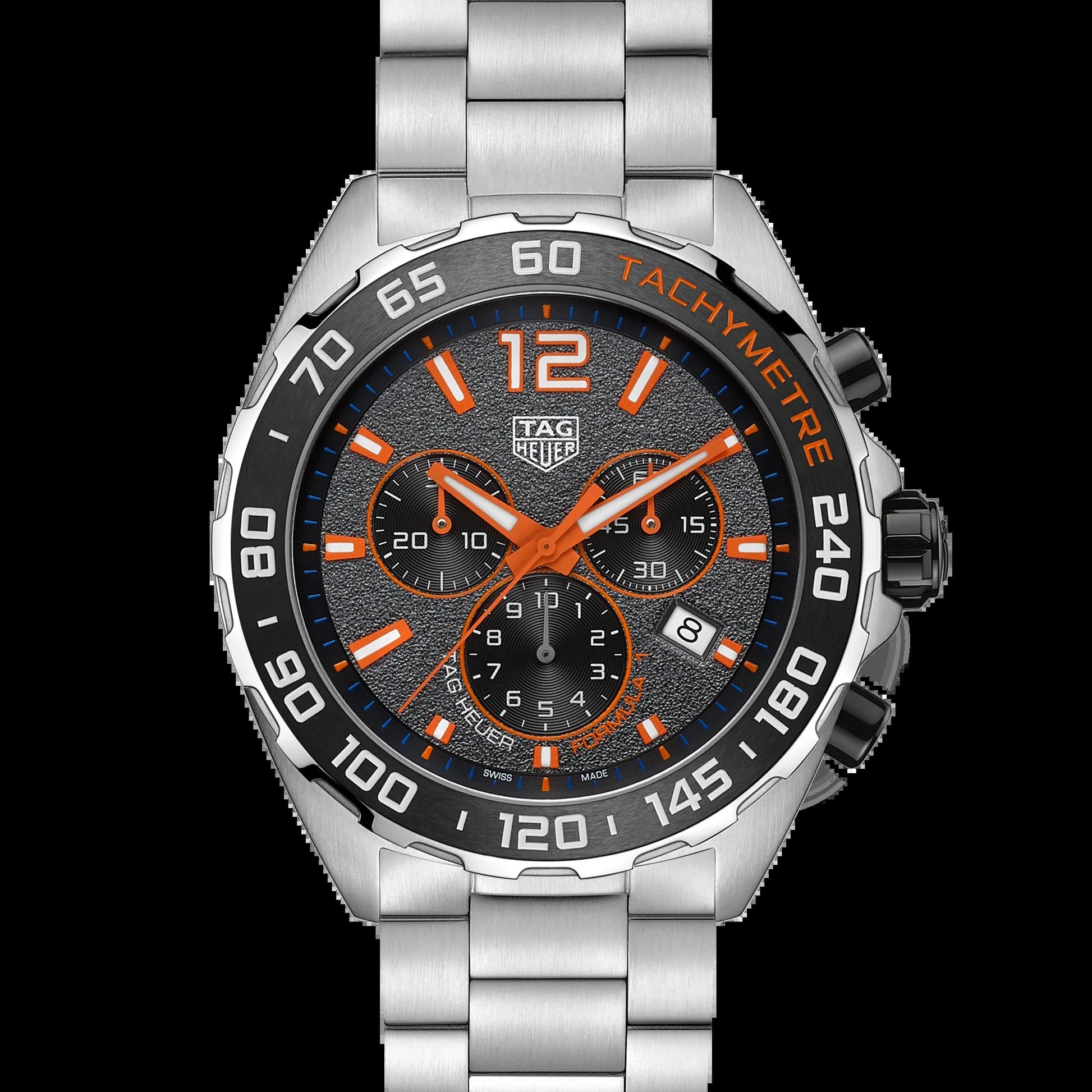 Unworn  Formula 1 Chronograph, Stainless Steel, 43Mm, Ref# CAZ101AH.BA0842, Box & Papers