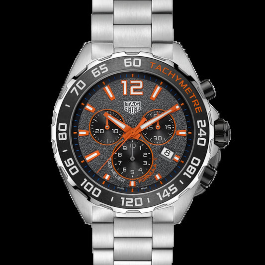 Unworn  Formula 1 Chronograph, Stainless Steel, 43Mm, Ref# CAZ101AH.BA0842, Box & Papers