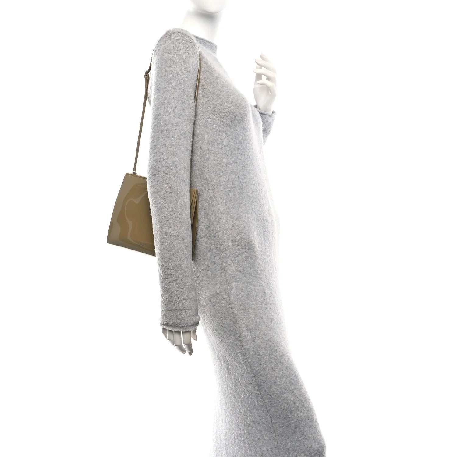 Vinyl Le-Anne Marie Shoulder Bag Dark Honey