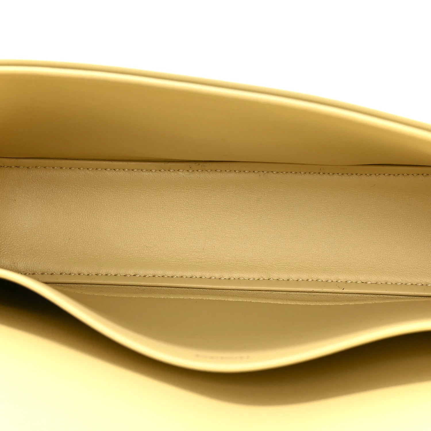 Shiny Calfskin Triomphe Shoulder Bag Papyrus