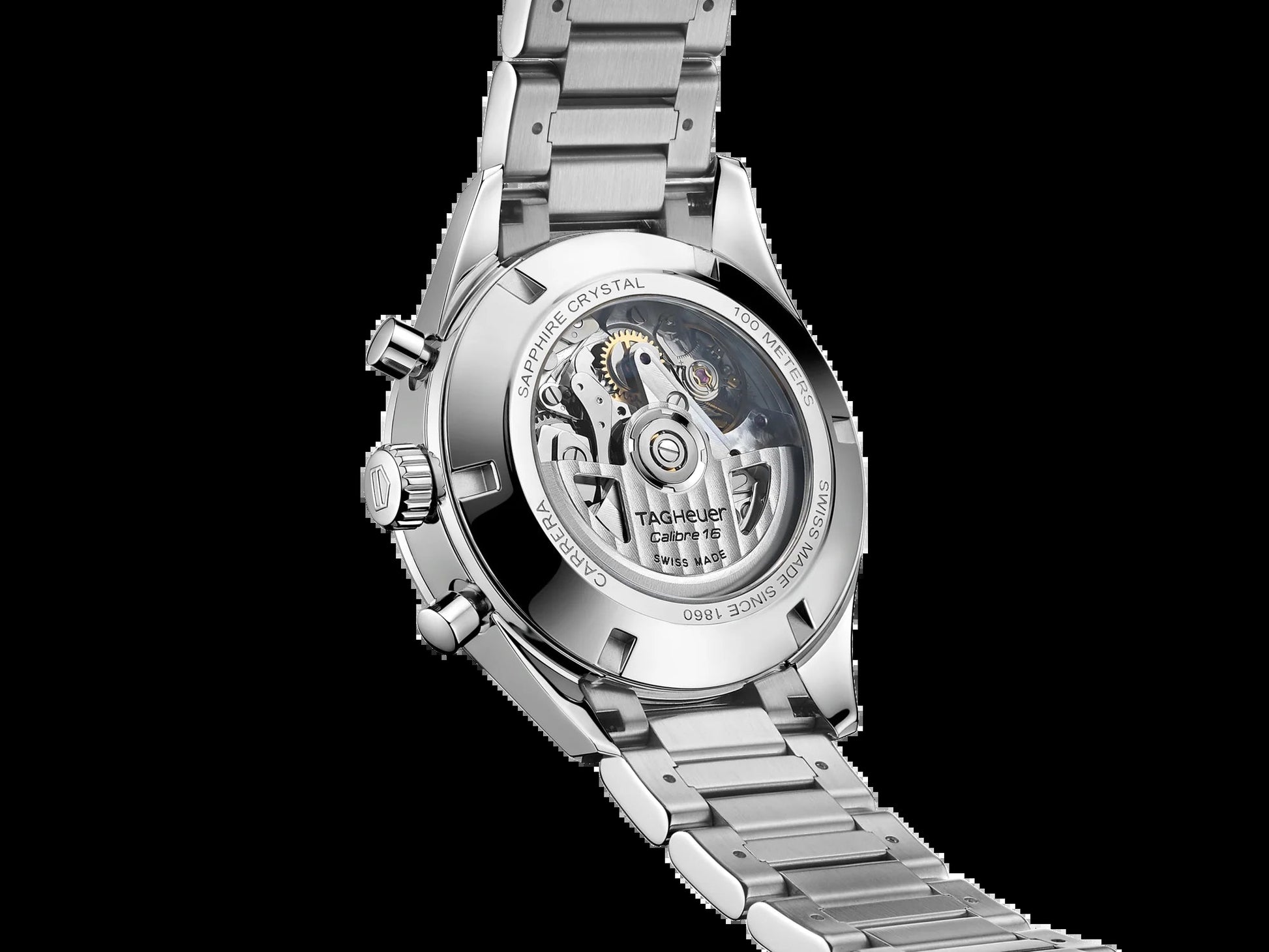 Unworn  Carrera Chronograph, Stainless Steel, 41Mm, Ref# CBK2110.BA0715, Box & Papers