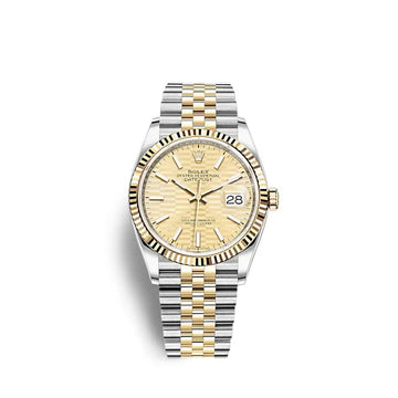 Datejust 36 Oystersteel and Yellow Gold Ref# 126233-0039