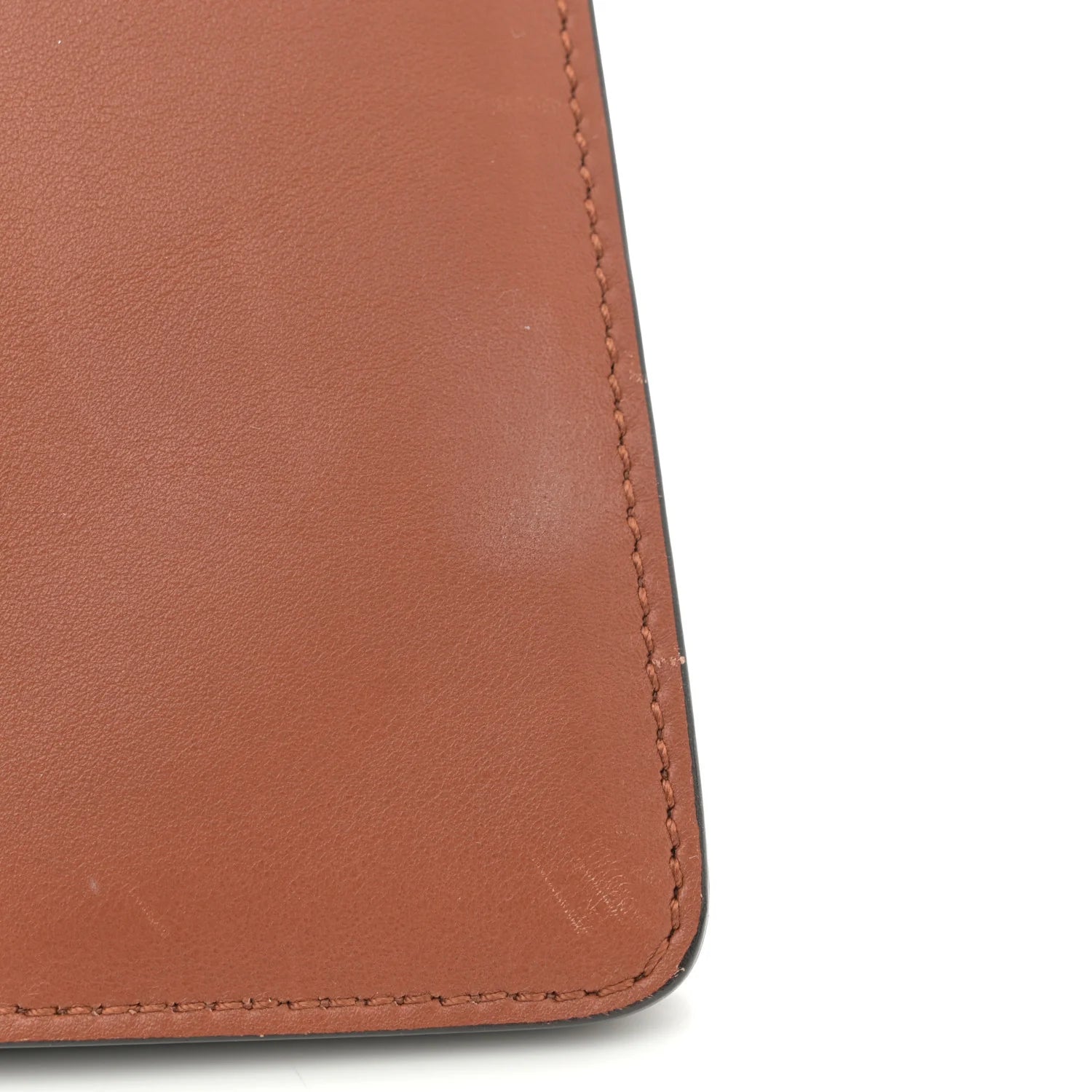 Suede Calfskin Medium Faye Shoulder Bag Tobacco