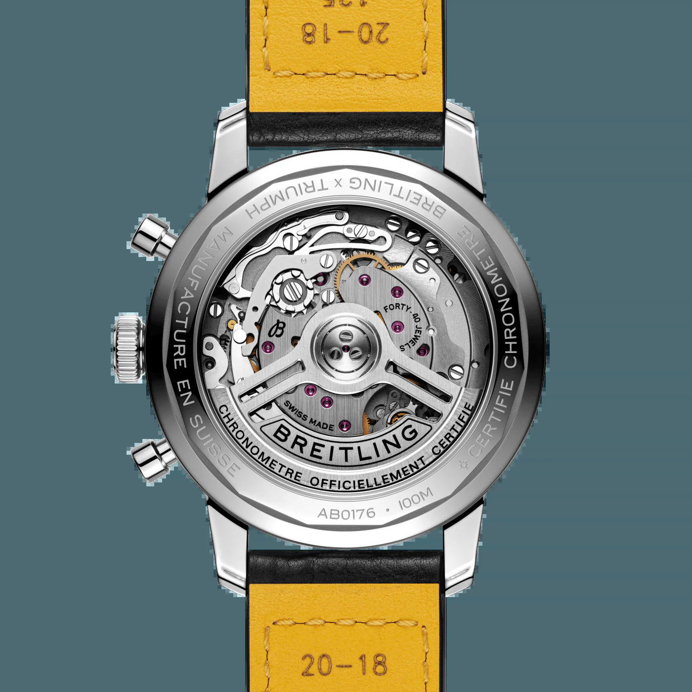 TOP TIME B01 TRIUMPH, AB01764A1C1X1, Box and Papers