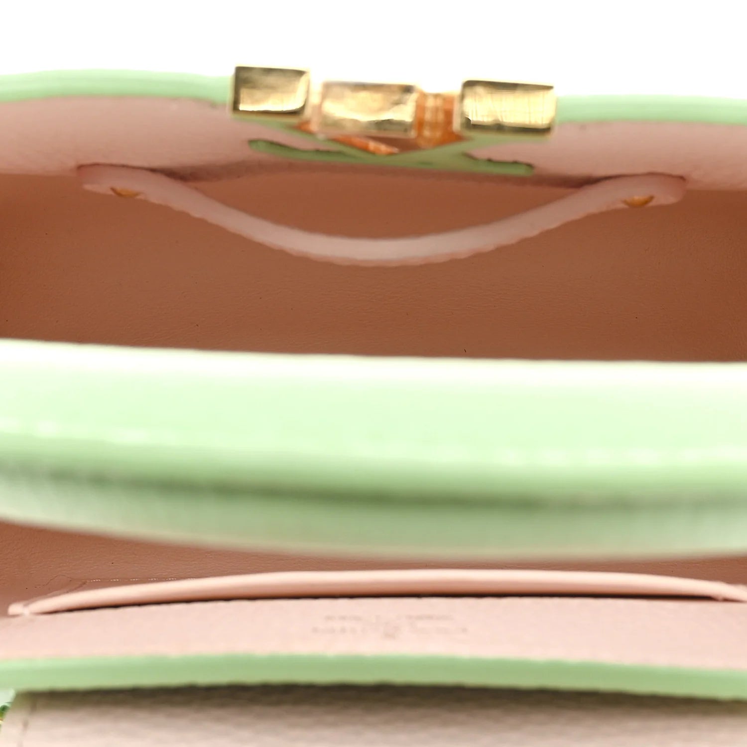 Taurillon Mini Capucines Vert Pomme