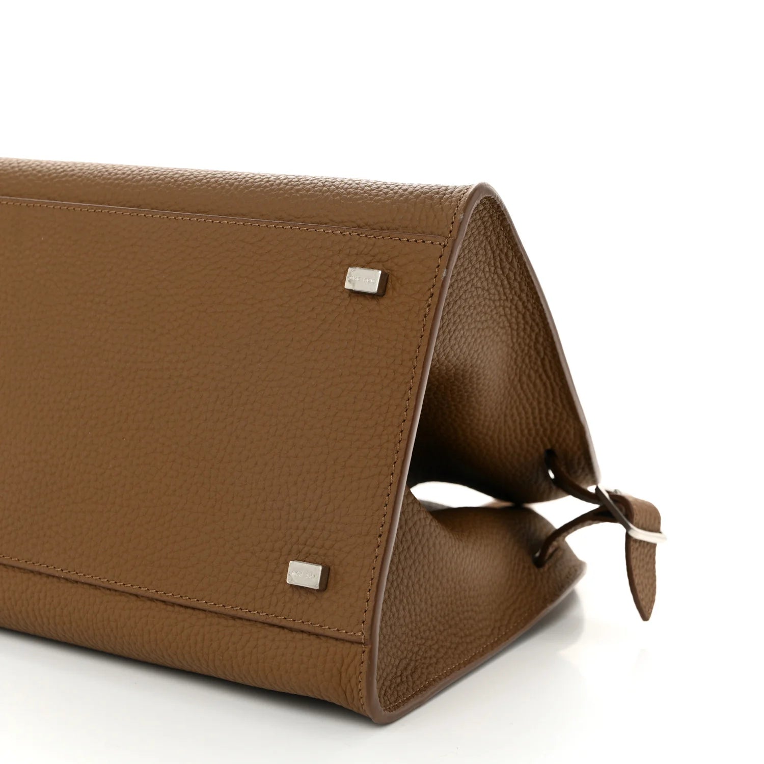 Matte Grained Calfskin Soft Margaux 12 Taupe