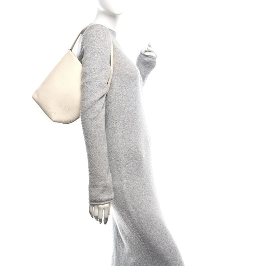 Grained Calfskin Small N/S Park Tote Ivory