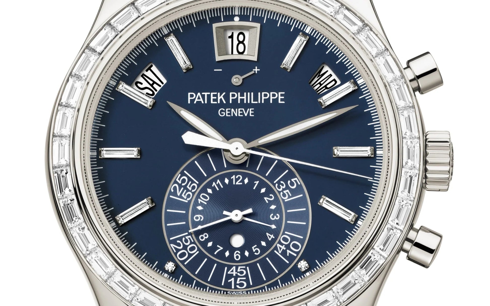 Complication, Platinum, Flyback Chronograph with Annual Calendar 40,5Mm, Ref# 5961P-001