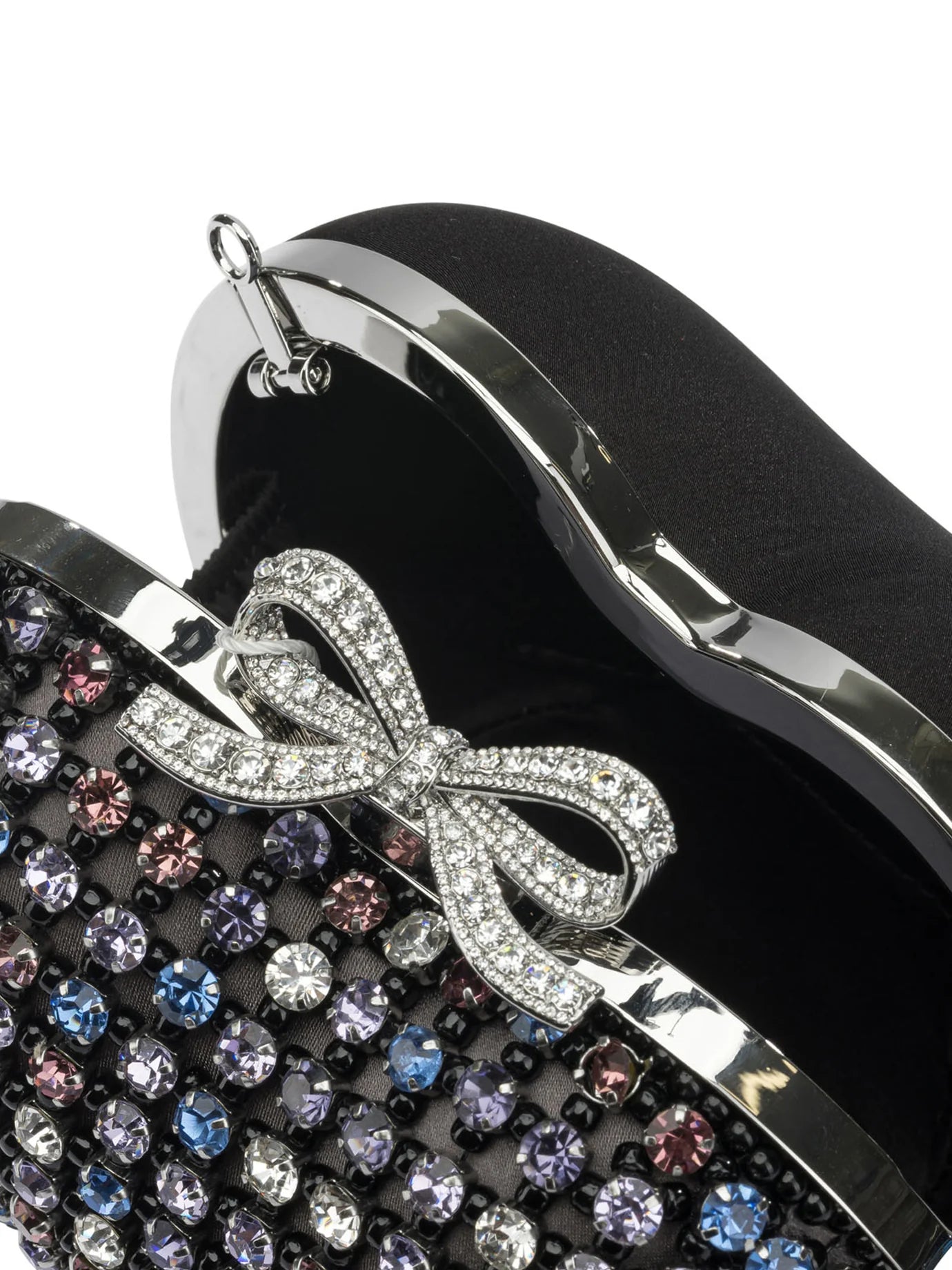 Heart Clutch with Crystals