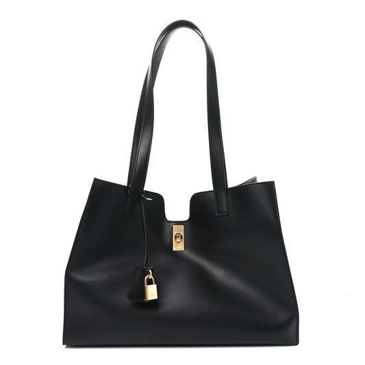 Smooth Calfskin Cabas 16 Bag Black