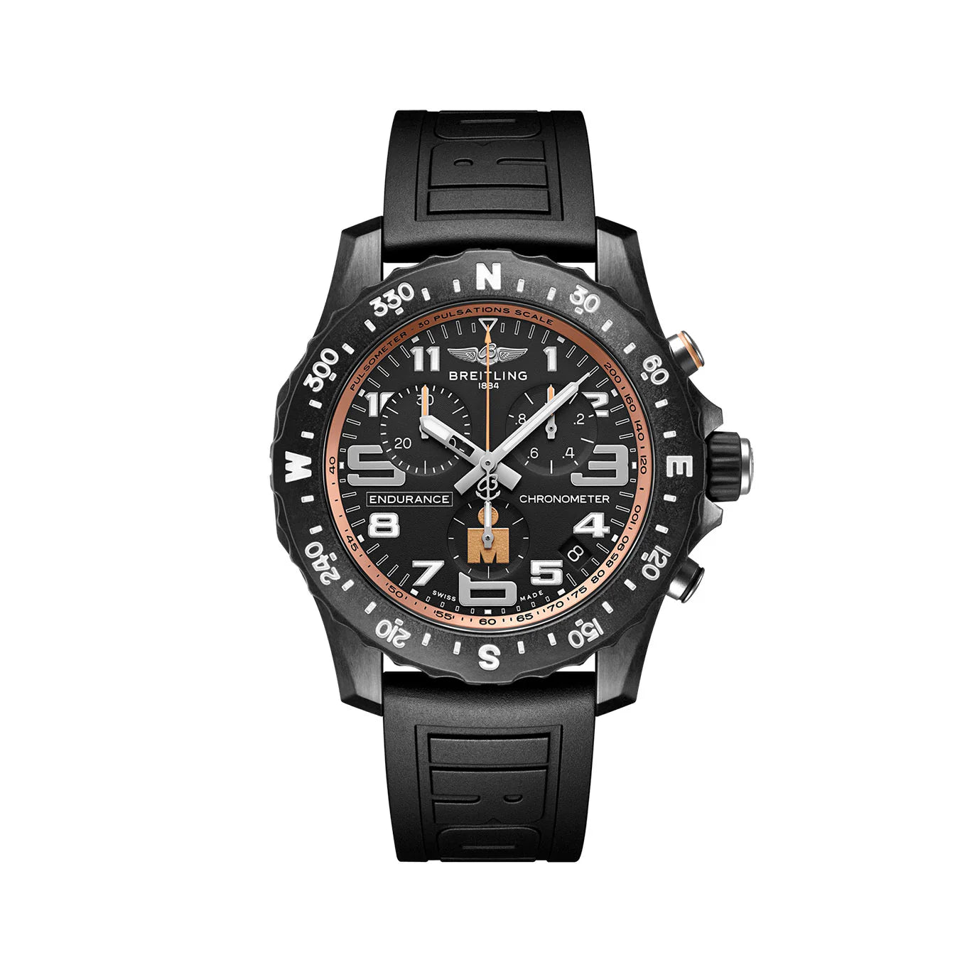 Unworn  Endurance PRO Ironman Finisher Ref# X823101B1B1S1, Box and Papers