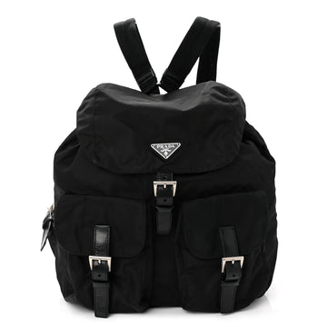 Nylon Vela Medium Backpack Black