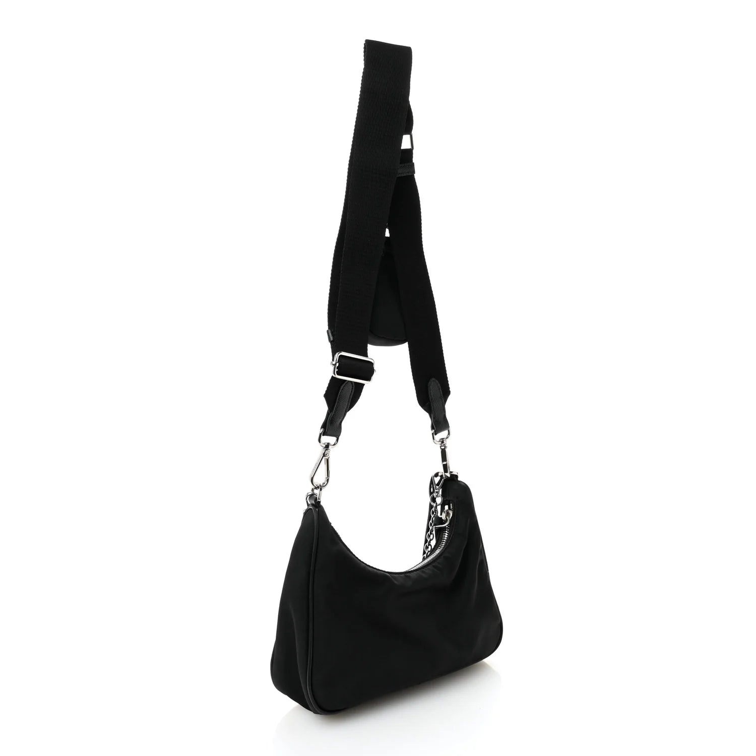Nylon Re-Edition 2005 Shoulder Bag Black