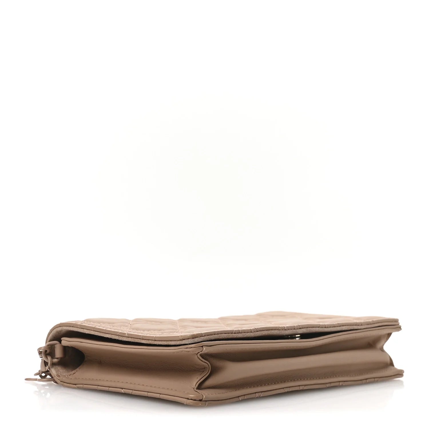 Ultra Matte Calfskin Cannage Lady Dior Clutch Fard