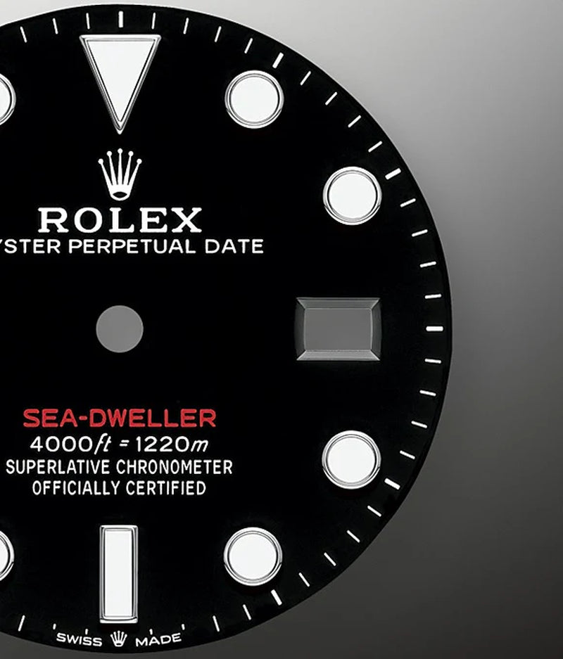 Sea-Dweller 43, Oystersteel, Red Letters, Ref# 126600-0002