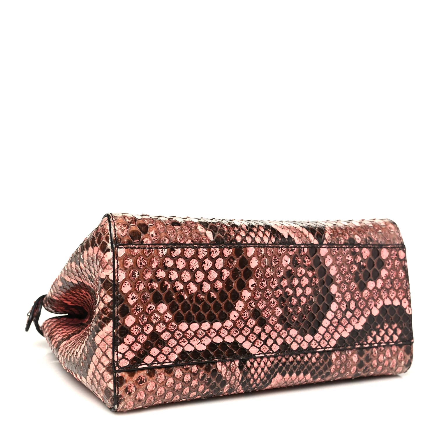 Snakeskin Shiny Nappa Mini Peekaboo Iconic Satchel Lollypop