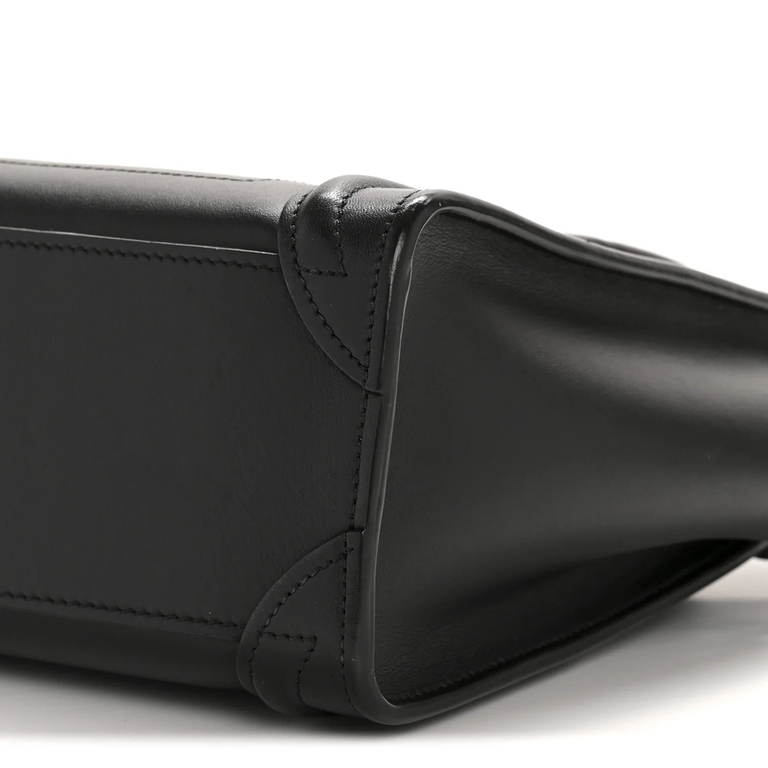 Smooth Calfskin Nano Luggage Black