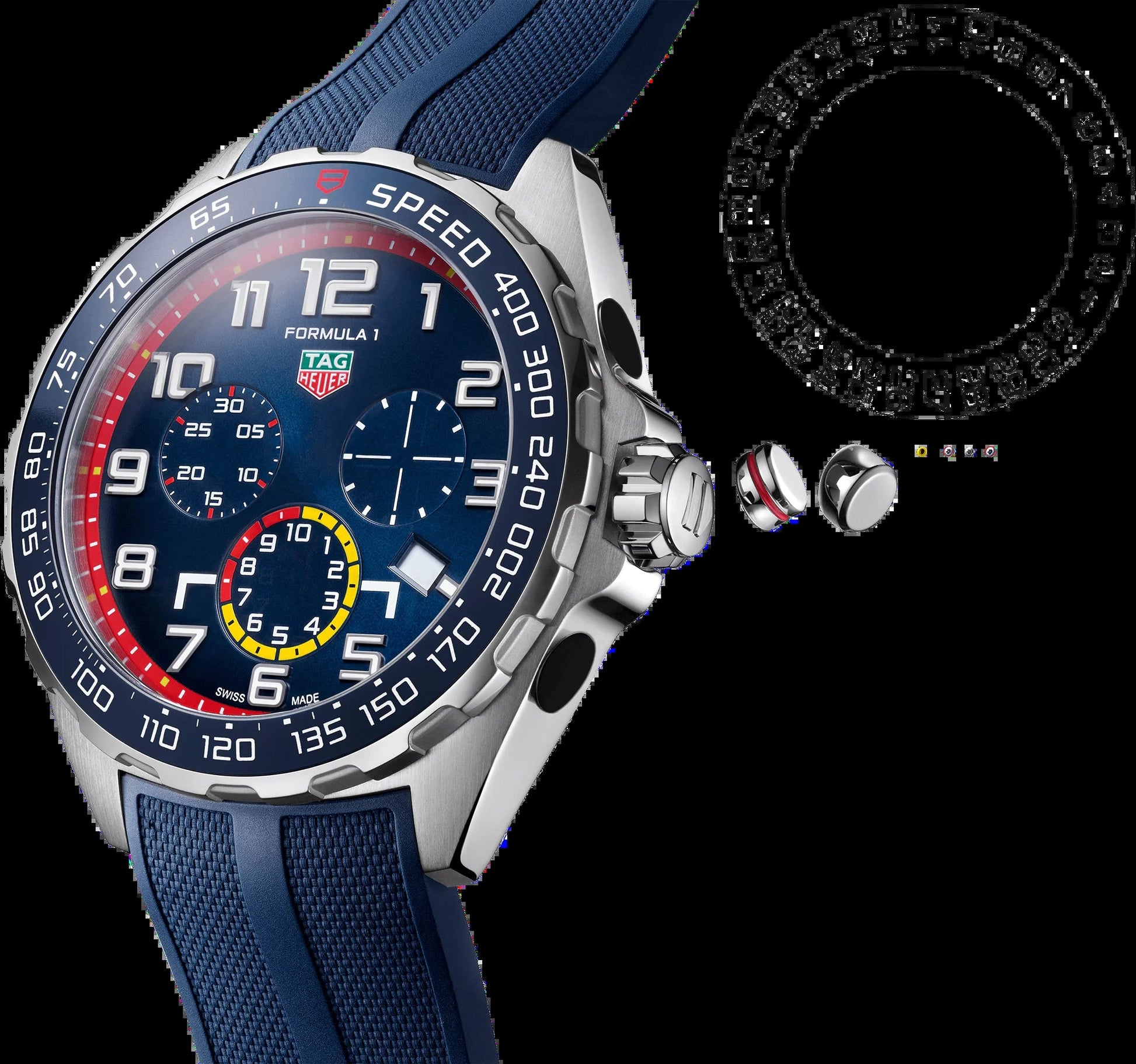 Unworn  Formula 1 Chronograph X Red Bull Racing Special Edition, Stainless Steel, 43Mm, Ref# CAZ101AL.FT8052, Box & Papers