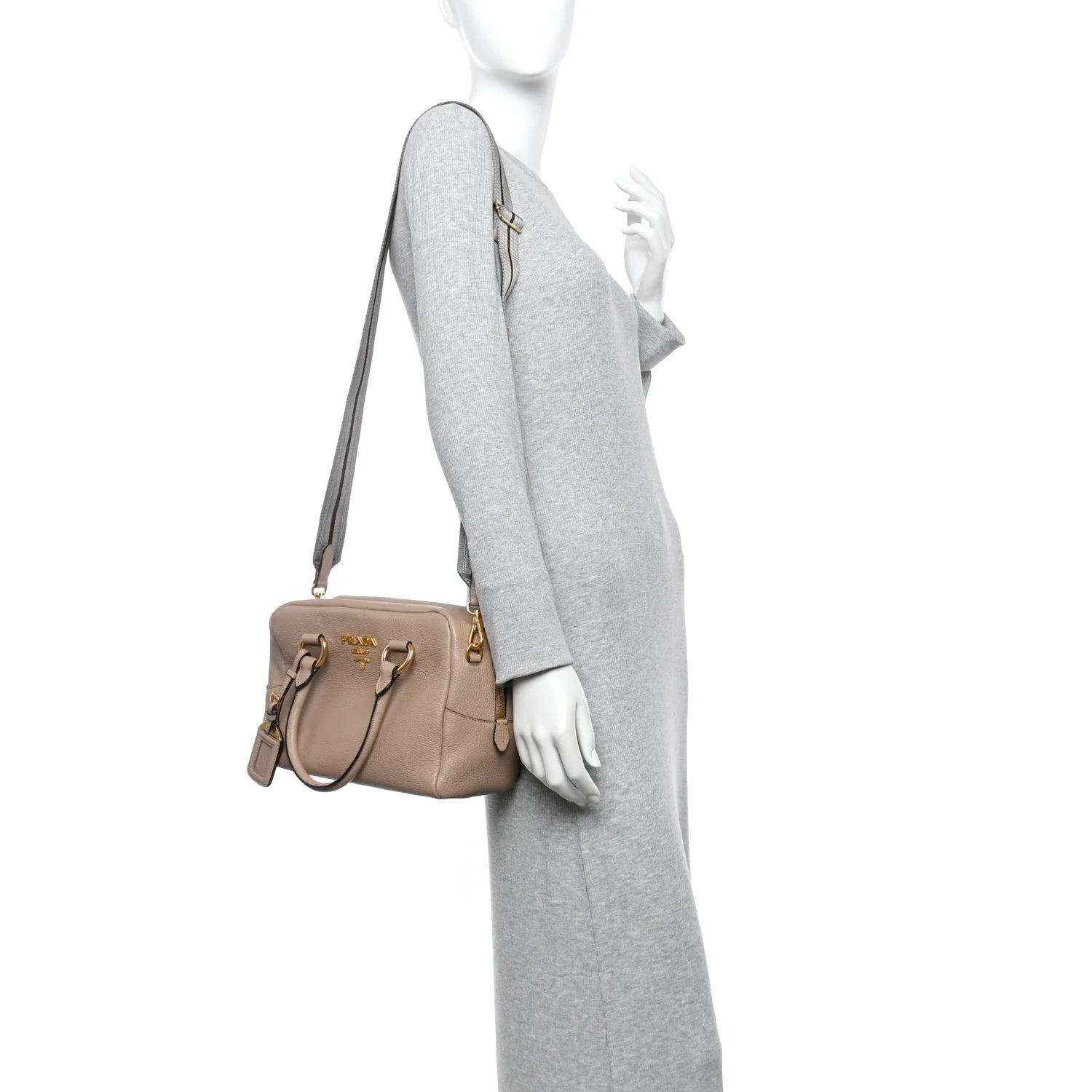 Vitello Phenix Bauletto Cammeo