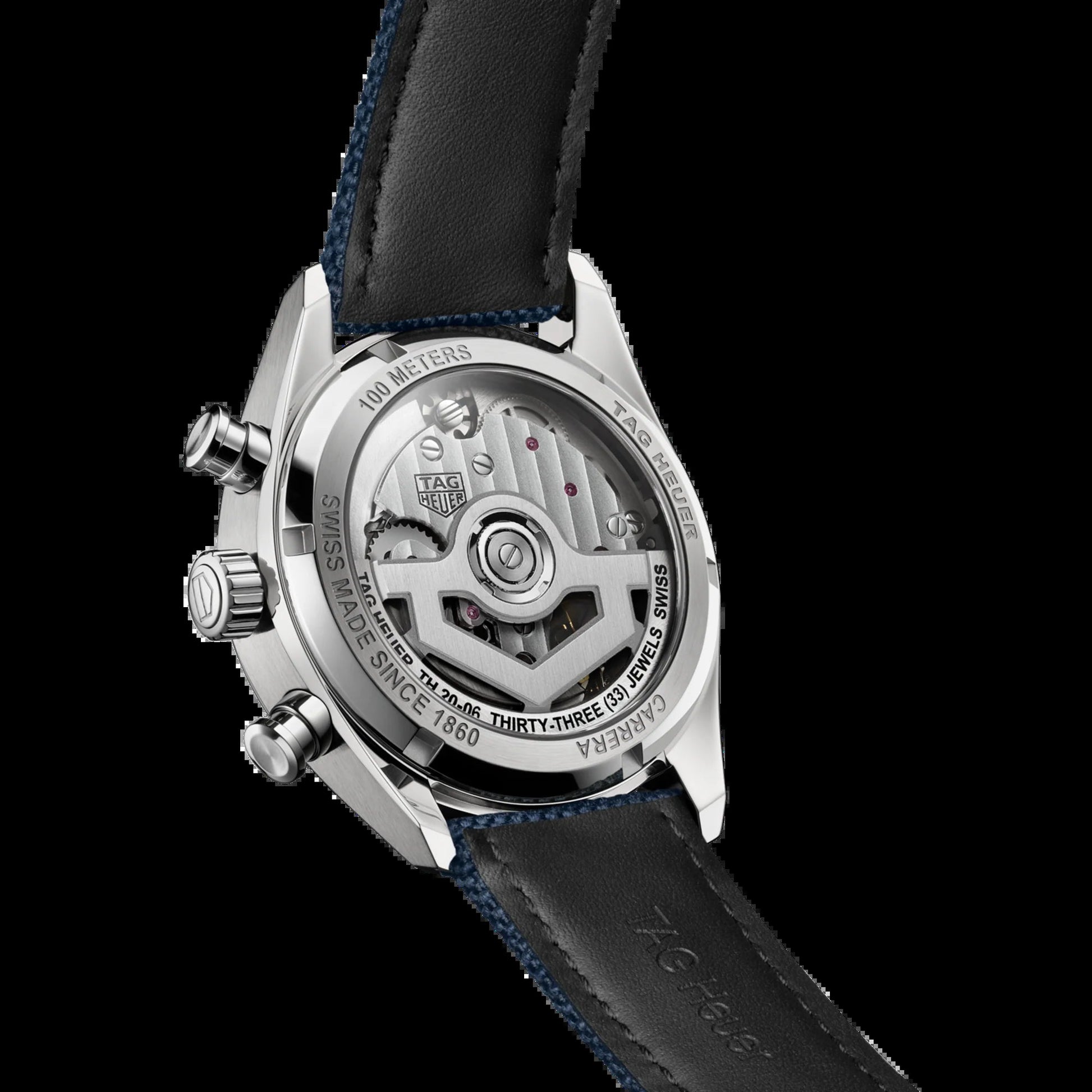 Unworn  Carrera Chronograph Skipper, Stainless Steel, 39Mm, Ref# CBS2213.FN6002, Box & Papers