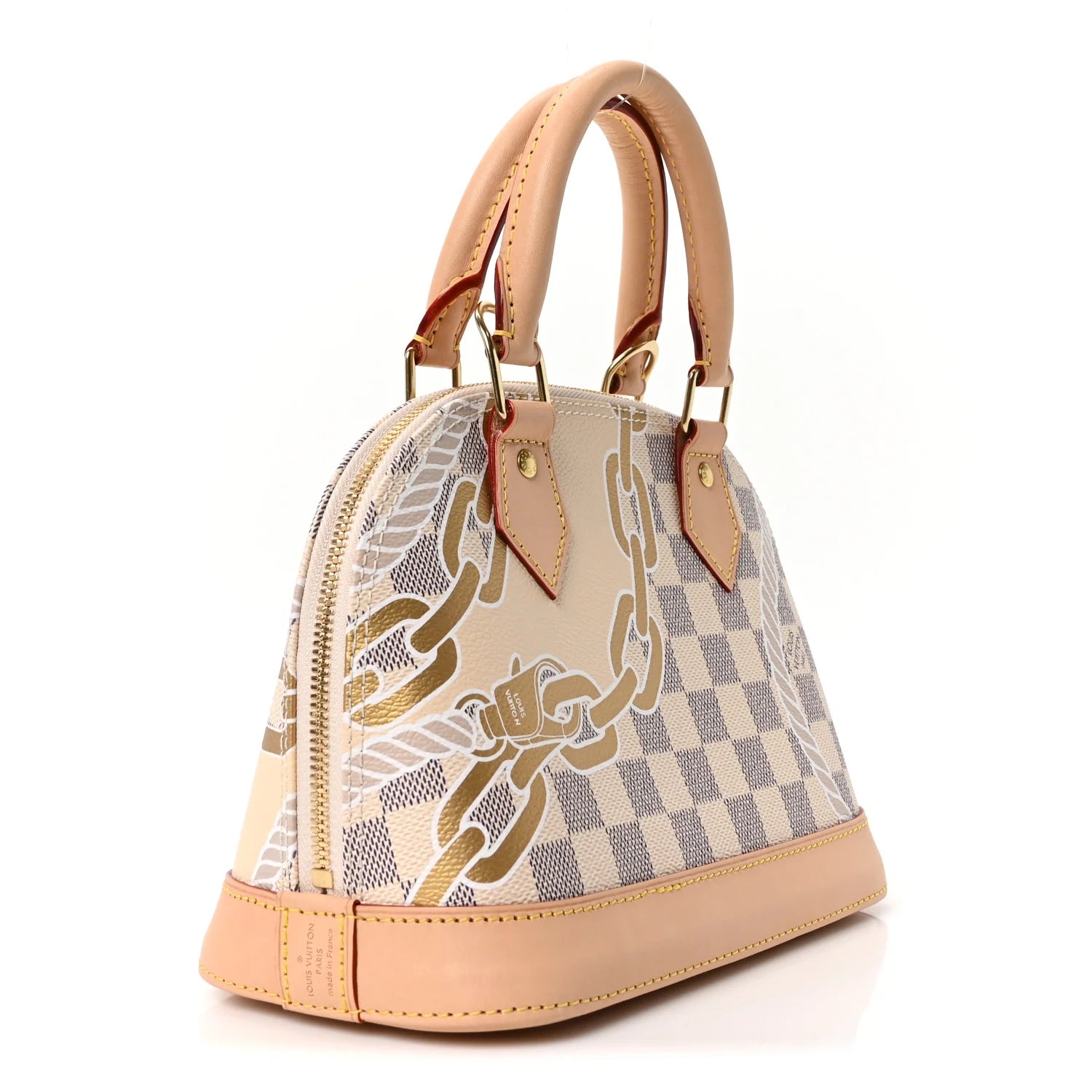 Damier Azur Nautical Alma BB