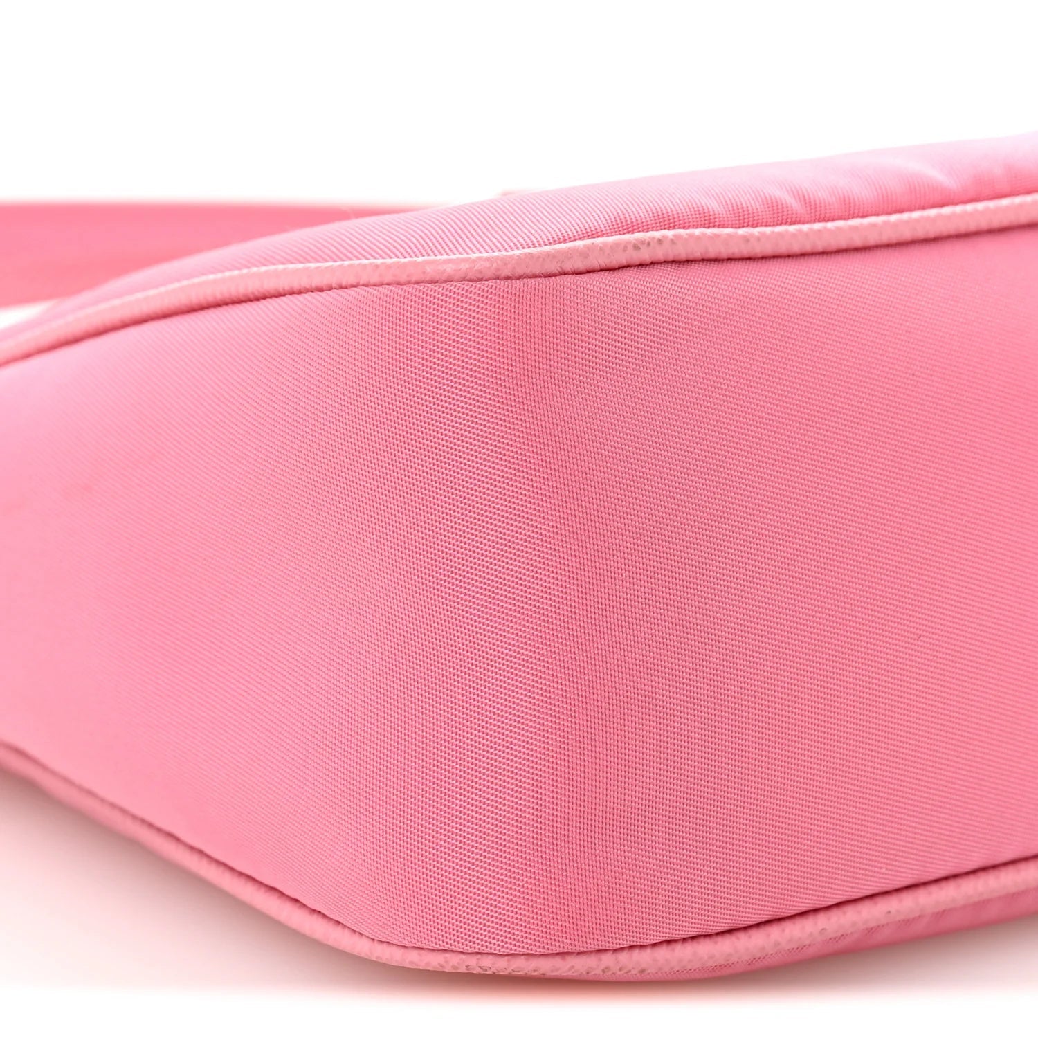 Tessuto Nylon Saffiano Mini Re-Edition 2005 Bag Begonia