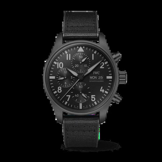 Unworn  Pilot'S Watch Chronograph 41 Top Gun Ceratanium®, 41Mm, Ref# IW388106, Box and Papers