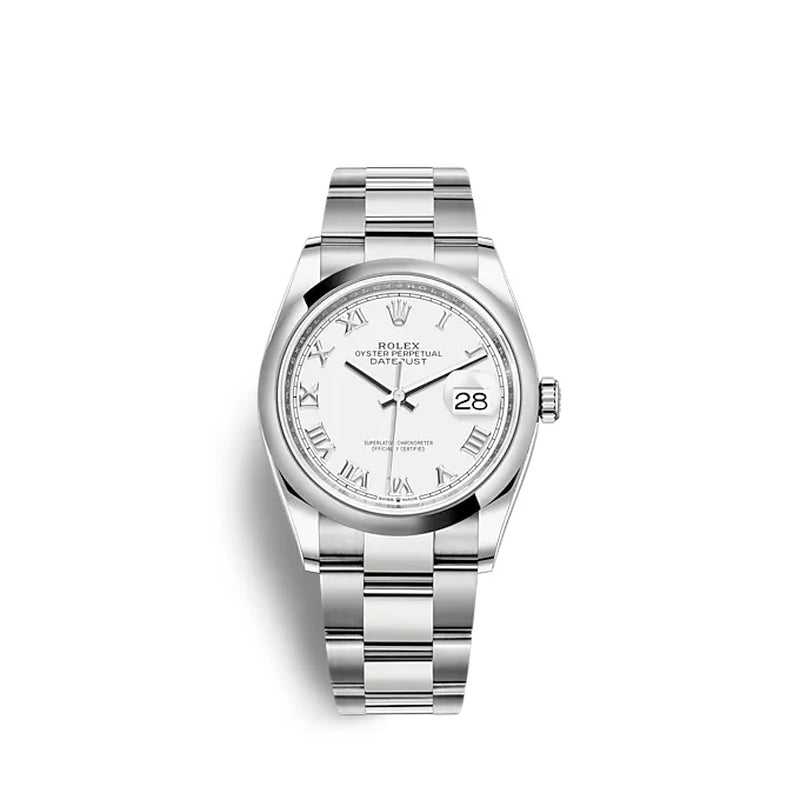 Datejust 36 Oystersteel Ref# 126200-0008