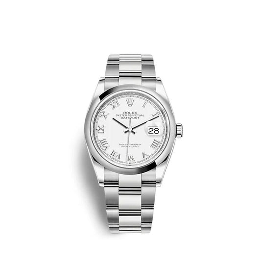 Datejust 36 Oystersteel Ref# 126200-0008