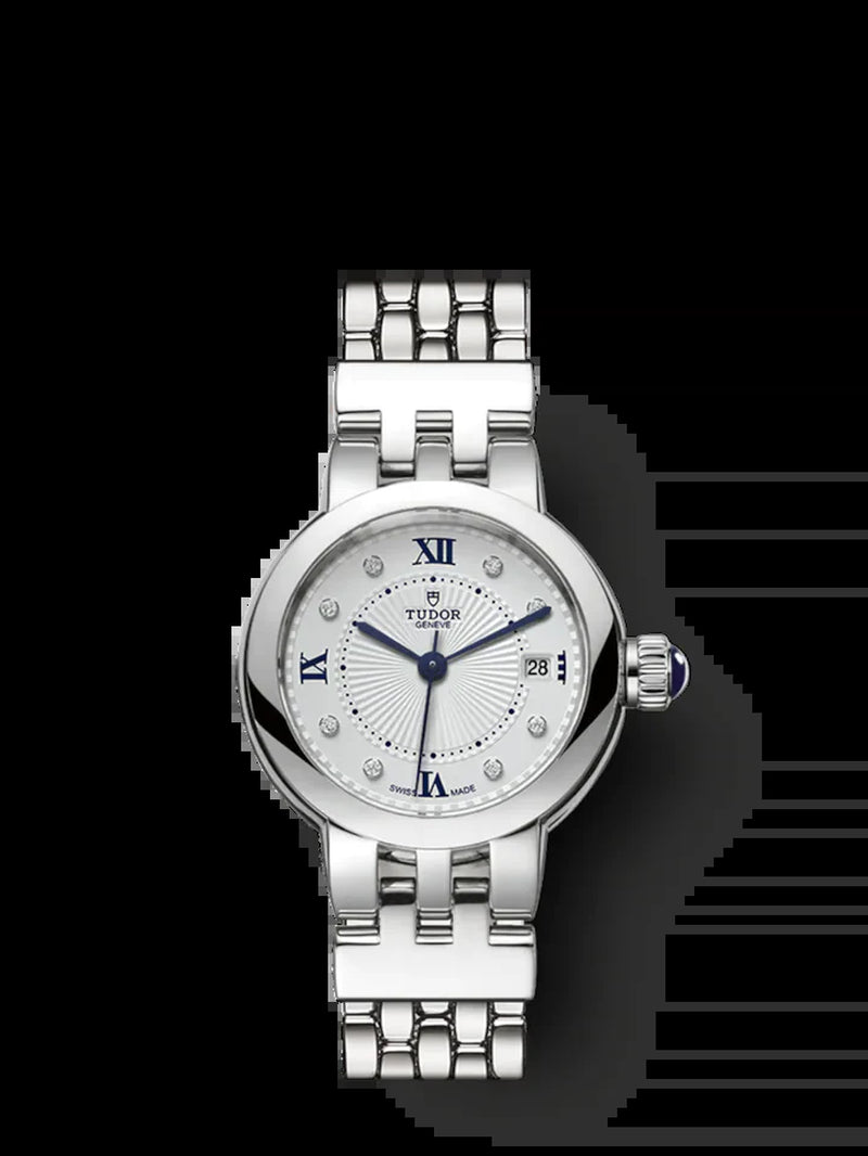 Ladies Clair De Rose, Stainless Steel with Diamond-Set, 26Mm, Ref# M35200-0004