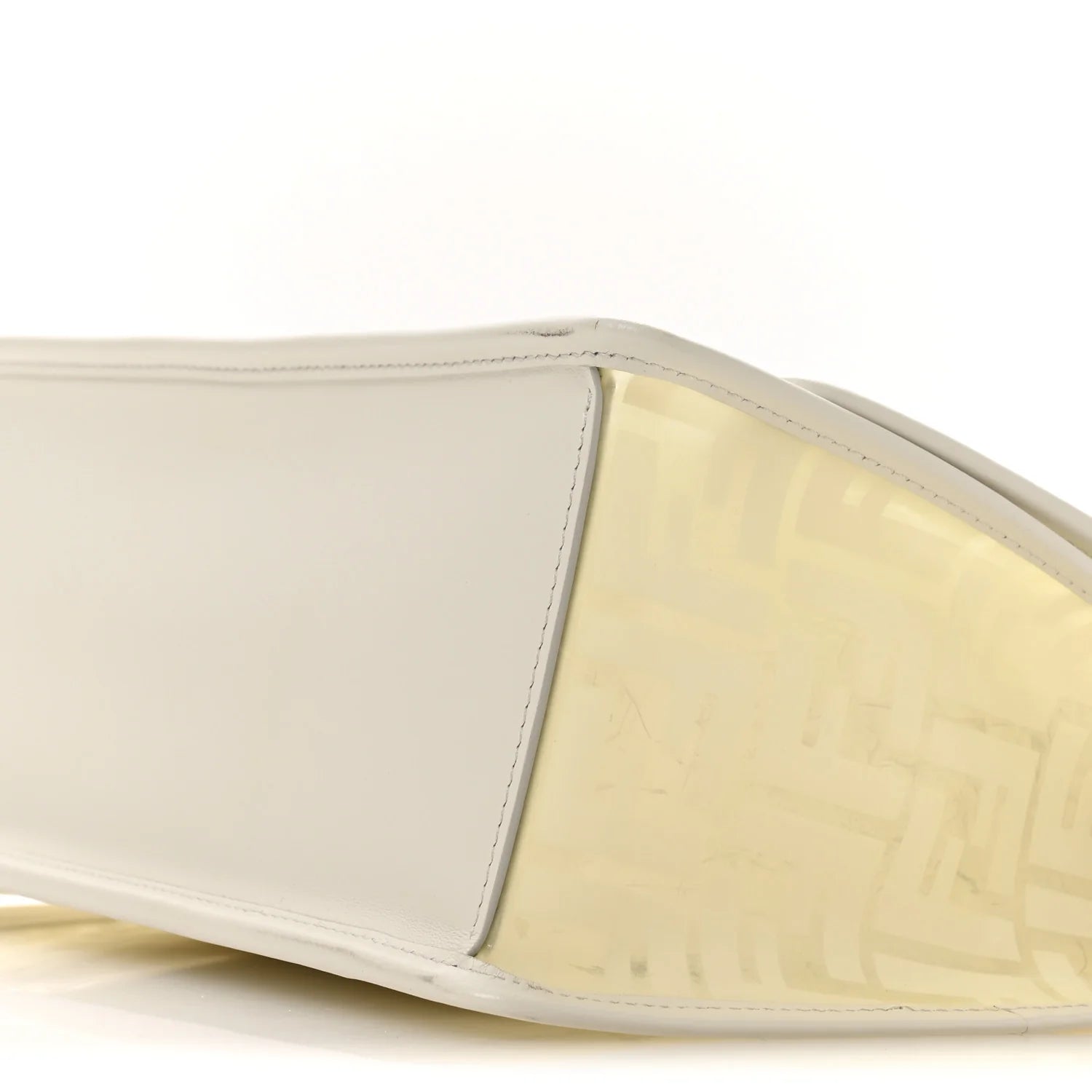 TPU FF Vitello Century F Is  Kan I Shoulder Bag White