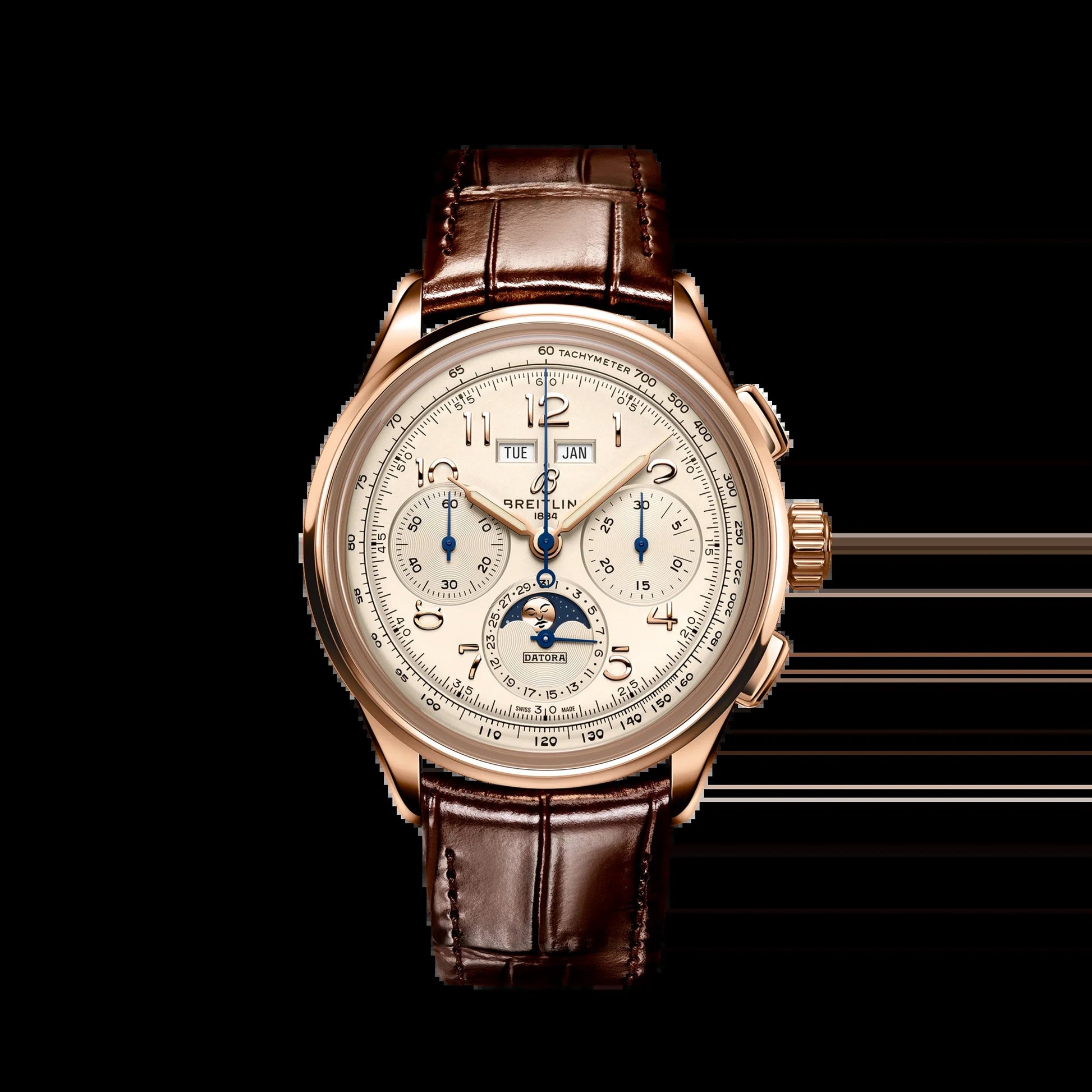 Premier B25 Datora 42, 18K Red Gold, Ref# RB2510371G1P1, Unworn 2024