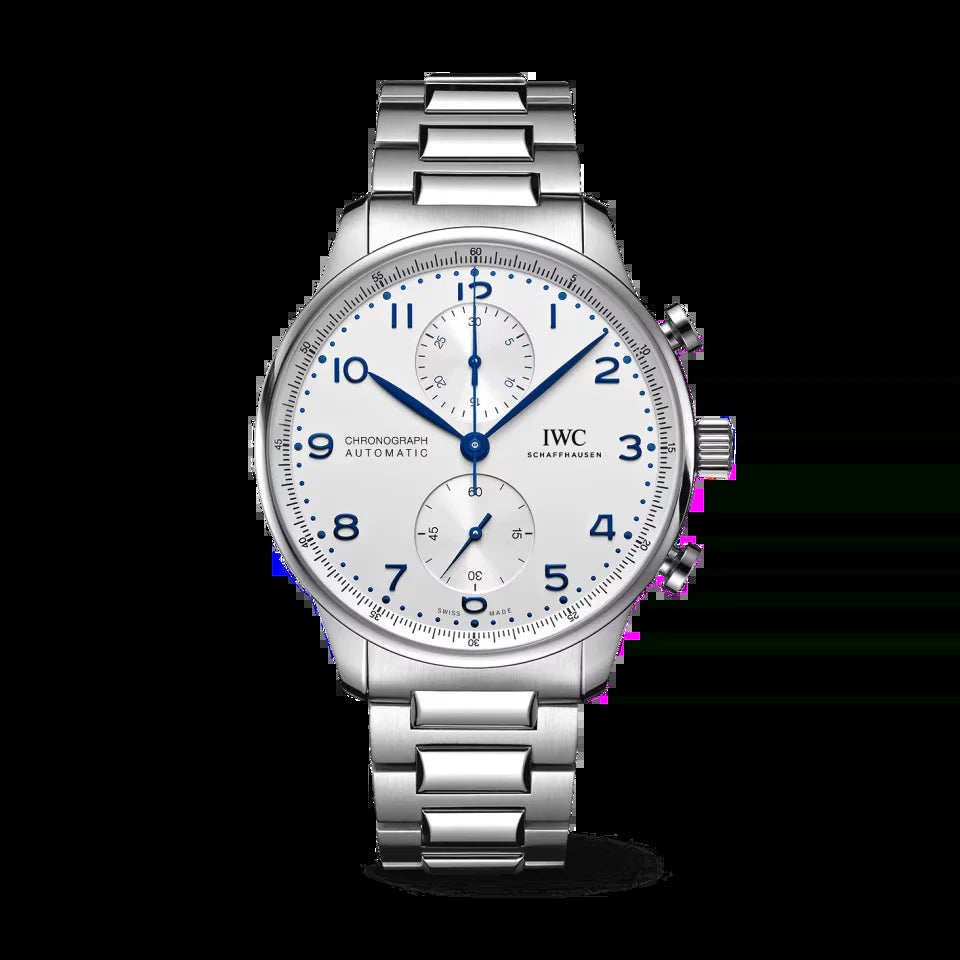 Unworn  Portugieser Automatic Chronograph, Stainless Steel, 41 Mm, Ref# IW371617, Box and Papers