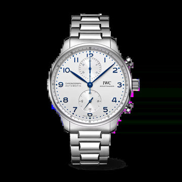 Unworn  Portugieser Automatic Chronograph, Stainless Steel, 41 Mm, Ref# IW371617, Box and Papers