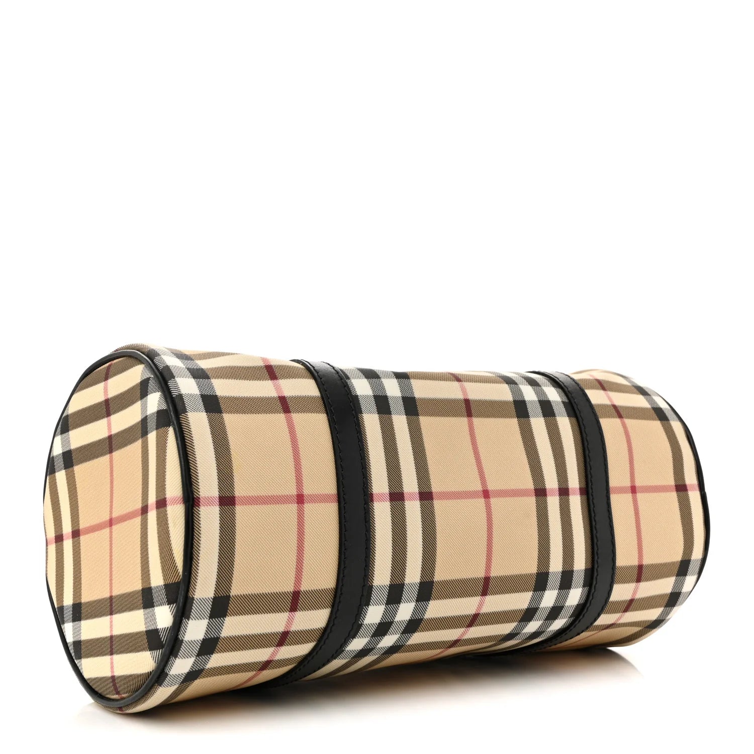 Nova Check Barrel Bag Black