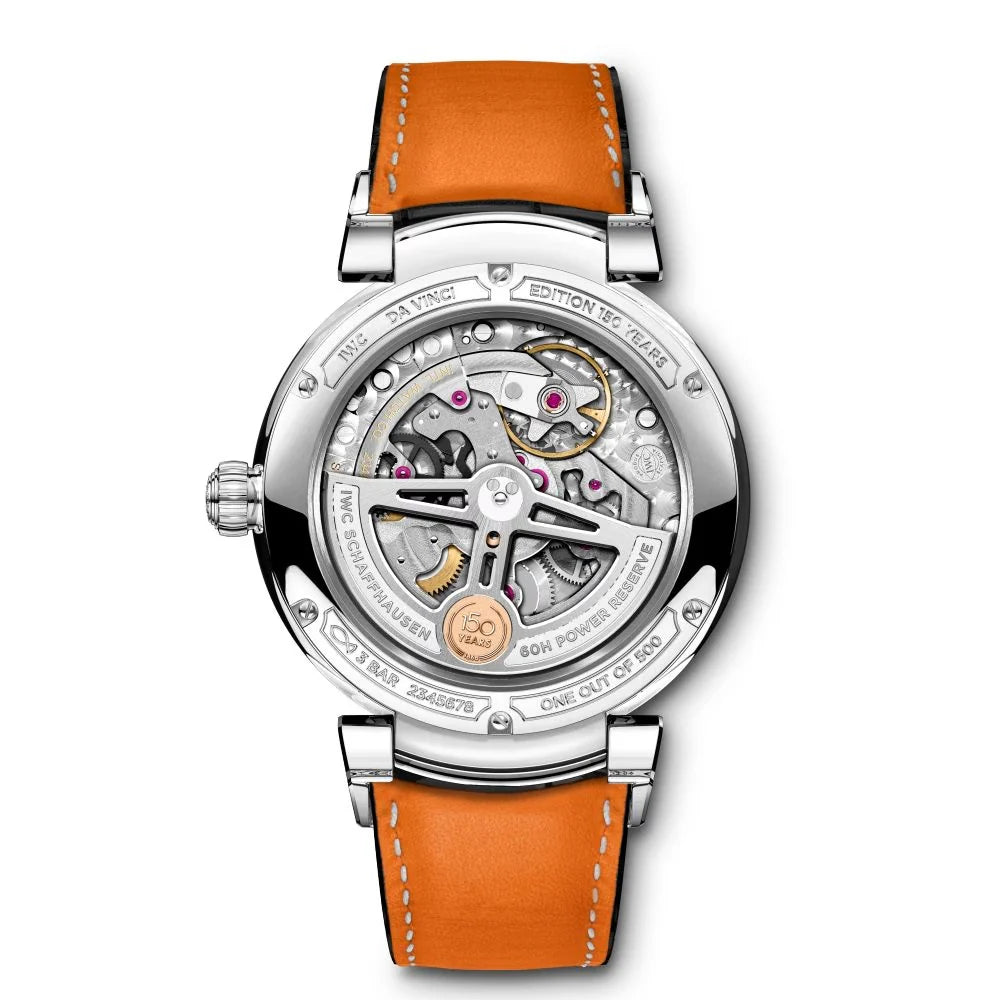 Unworn  Da Vinci Automatic “150 Years”, Stainless Steel, 40,4Mm, Ref# IW358101, Box and Papers