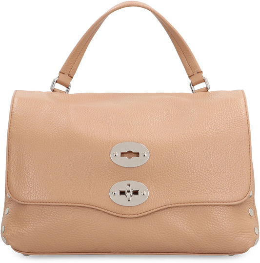 POSTINA S LEATHER HANDBAG