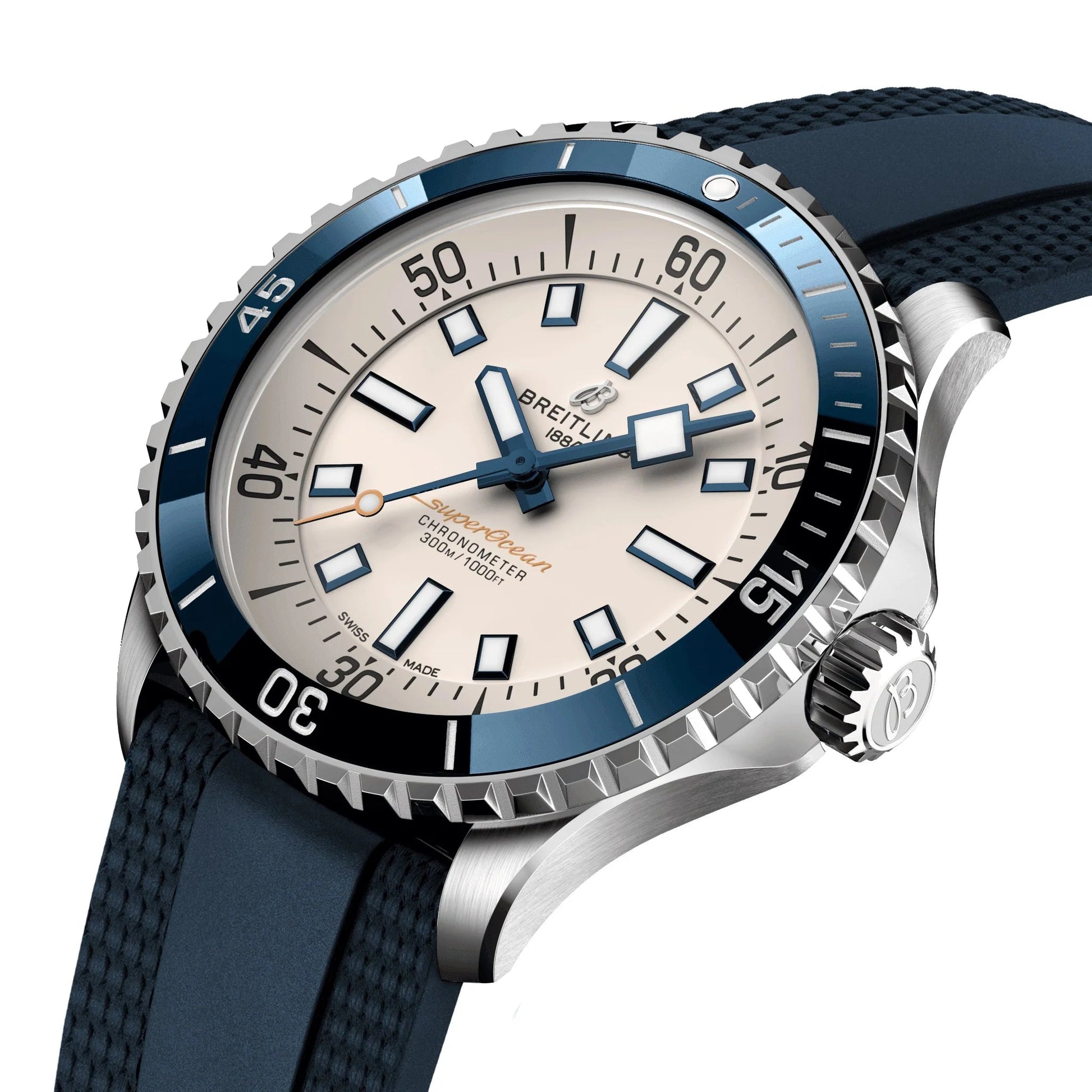 Superocean Automatic Ref# A17375E71G1S1, Box and Papers