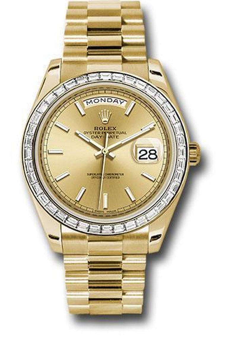 Rolex Oyster Perpetual Day-Date 40 Watch 228398TBR Chip