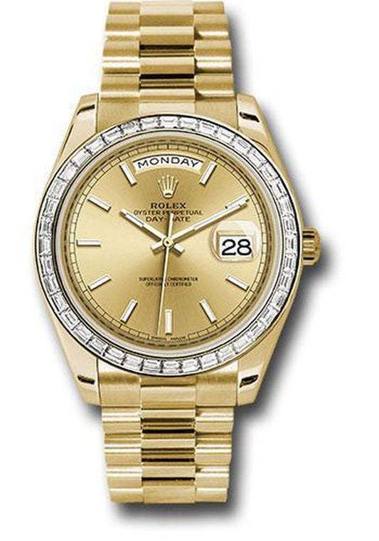 Rolex Oyster Perpetual Day-Date 40 Watch 228398TBR Chip