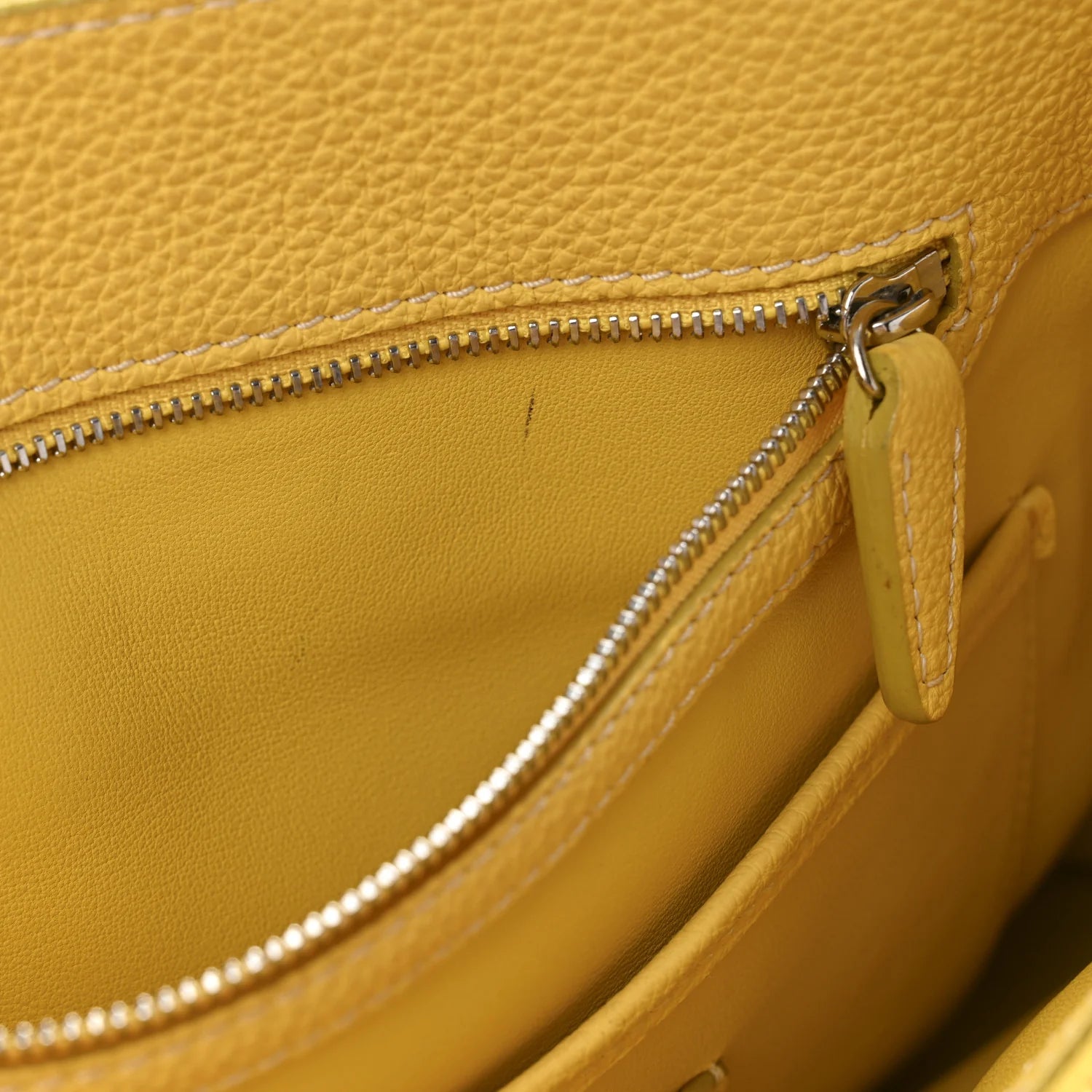 Grained Calfskin Bellevue Odessa Yellow