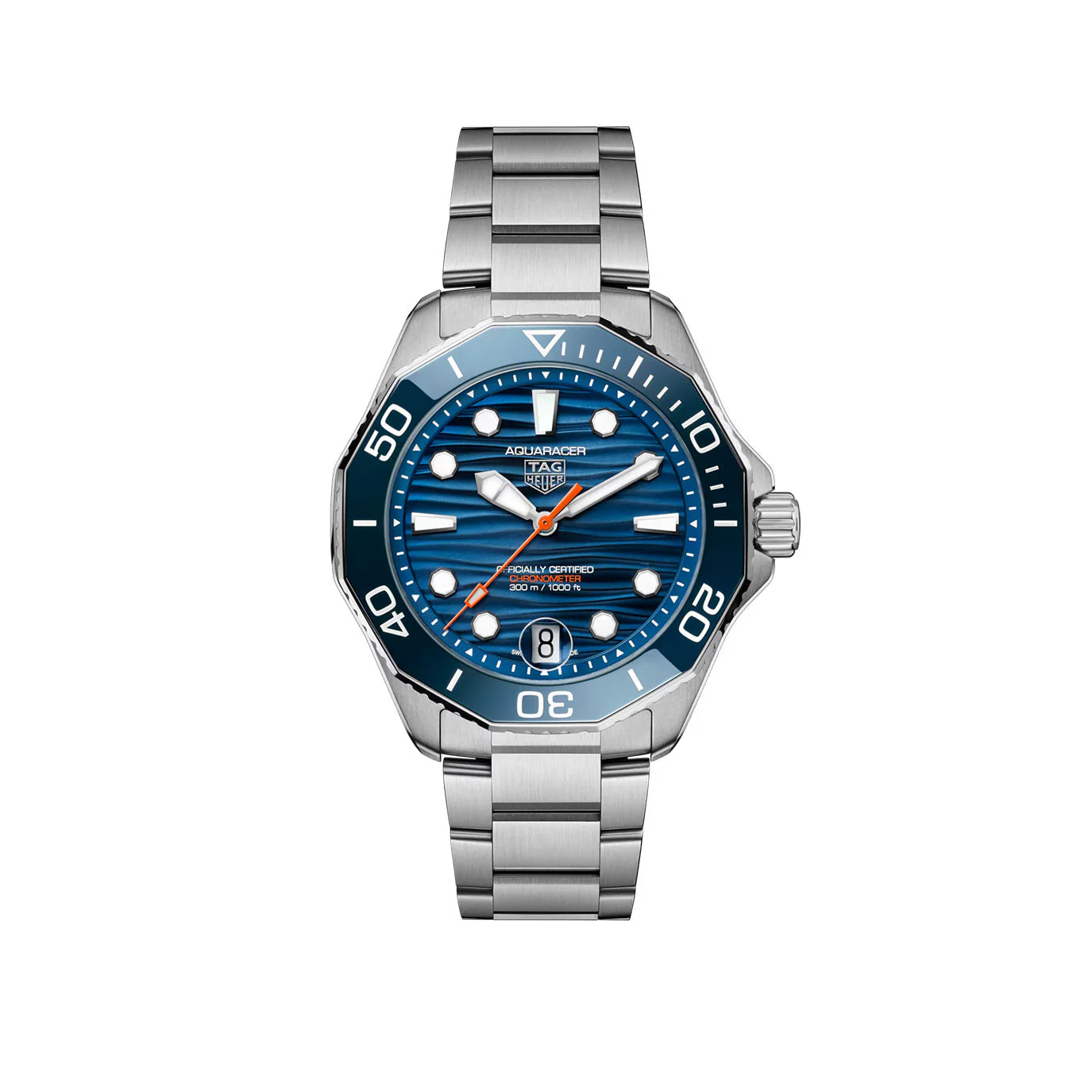 Unworn  Aquaracer Professional 300 Date, 42Mm, Ref# WBP5111.BA0013, Box & Papers