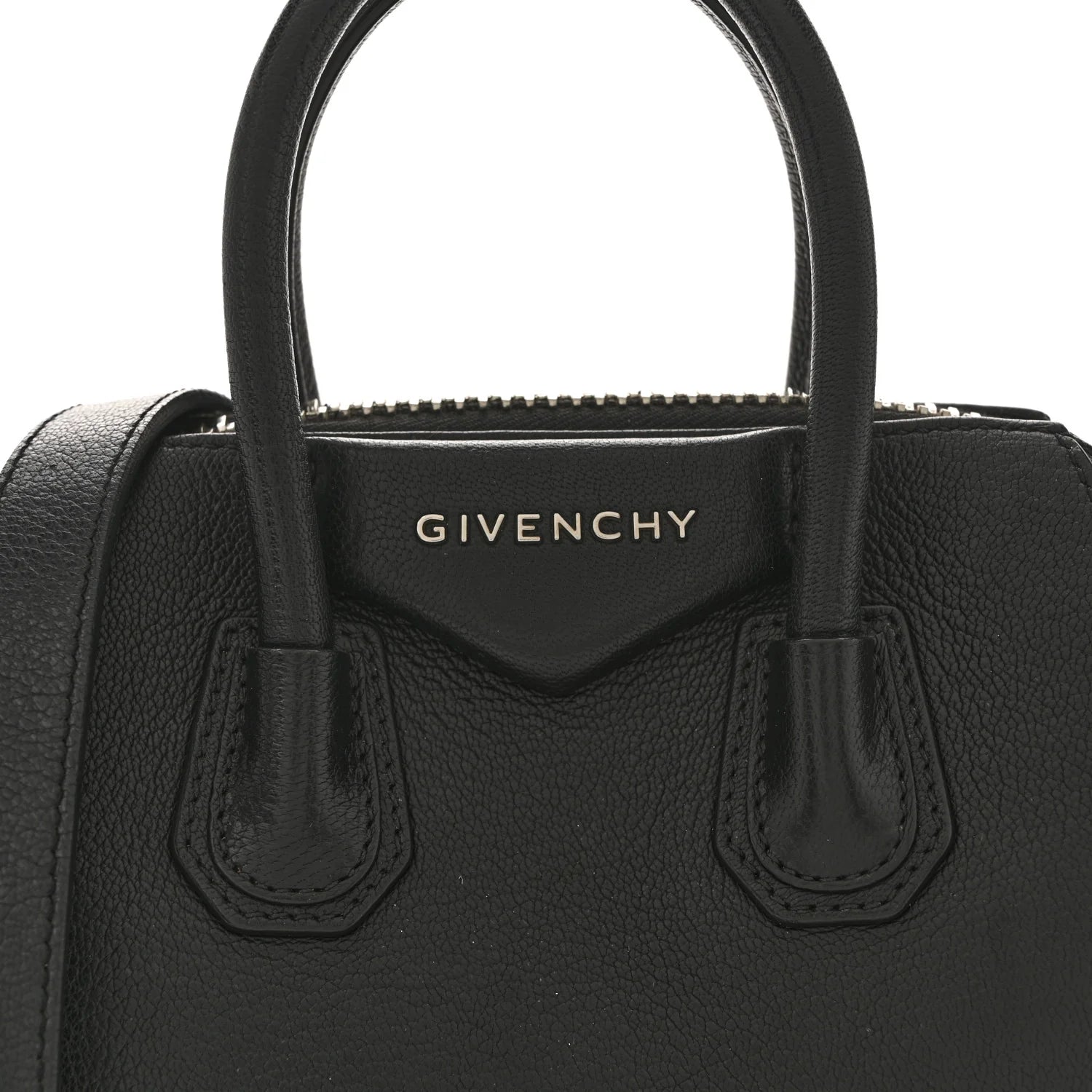 Sugar Goatskin Mini Antigona Black