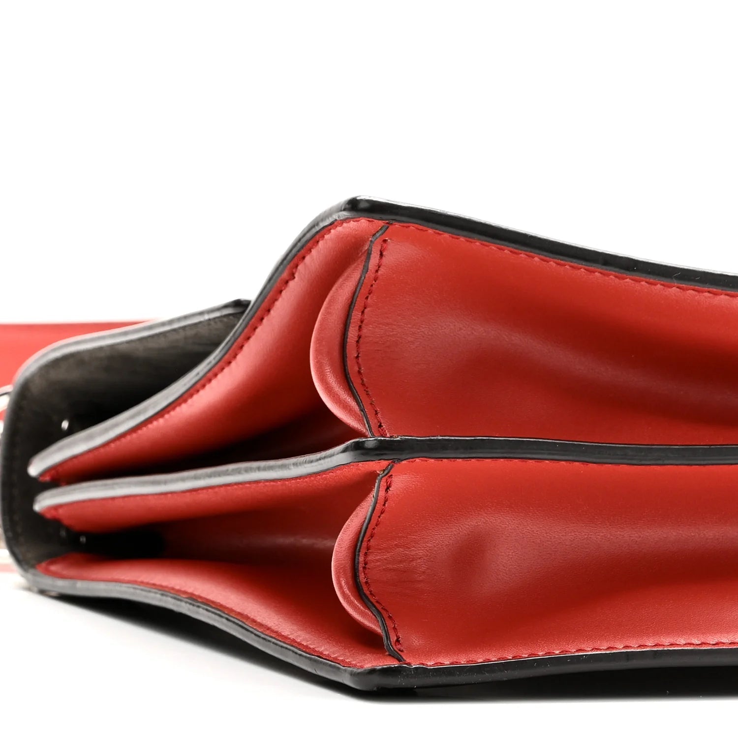 Vitello Liberty Dolce Floral Embroidered Studded Kan I Shoulder Bag Bloody Mary Multicolor