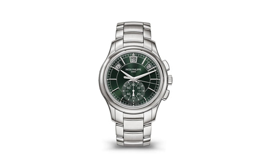 Sports Complication, Stainless Steel, Flyback Chronograph with Annual Calendar 42Mm, Ref# 5905/1A-001