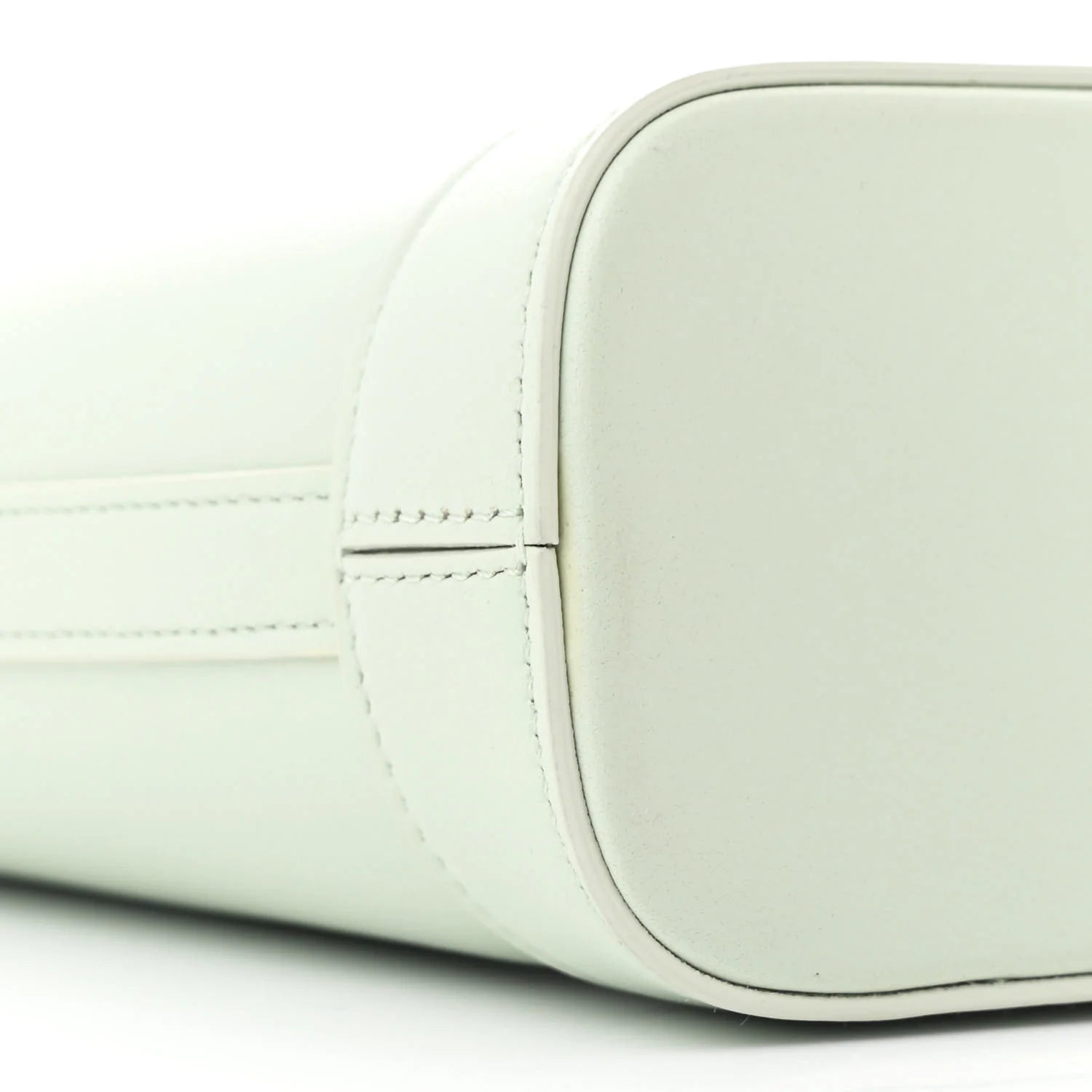 Smooth Calfskin Mini Cuir Triomphe Bucket Bag Jade