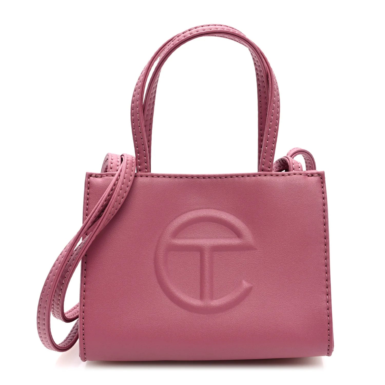 Vegan Leather Small Shopping Bag Corned Beef