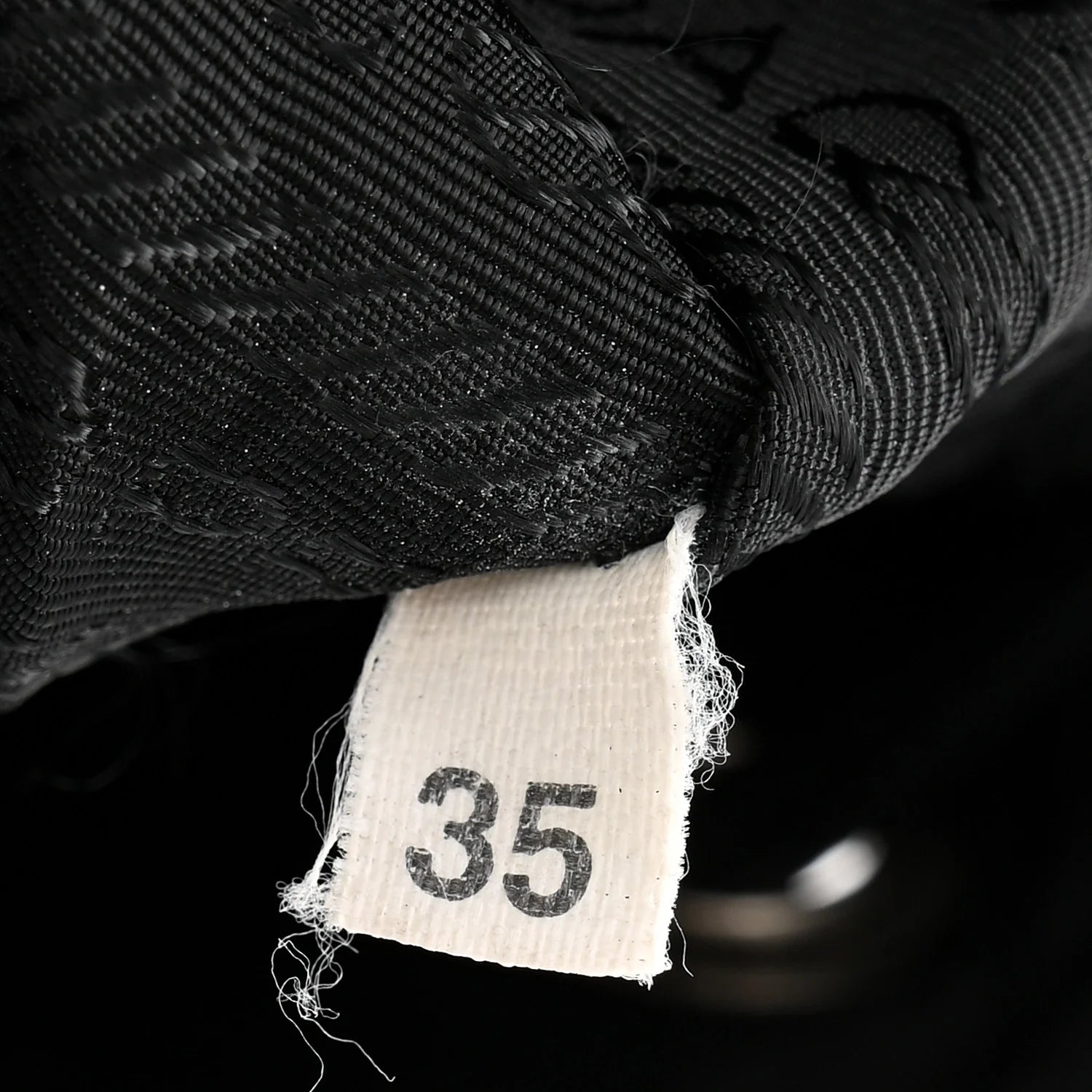 Nylon Vela Mini Cinch Backpack Black