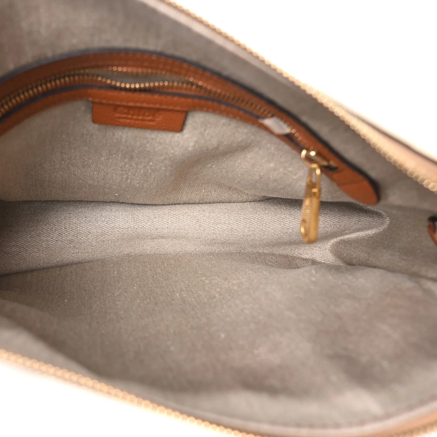 Suede Calfskin Braided Medium Marcie Double Carry Beige